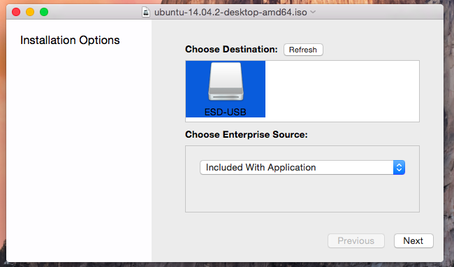 Install ubuntu on mac